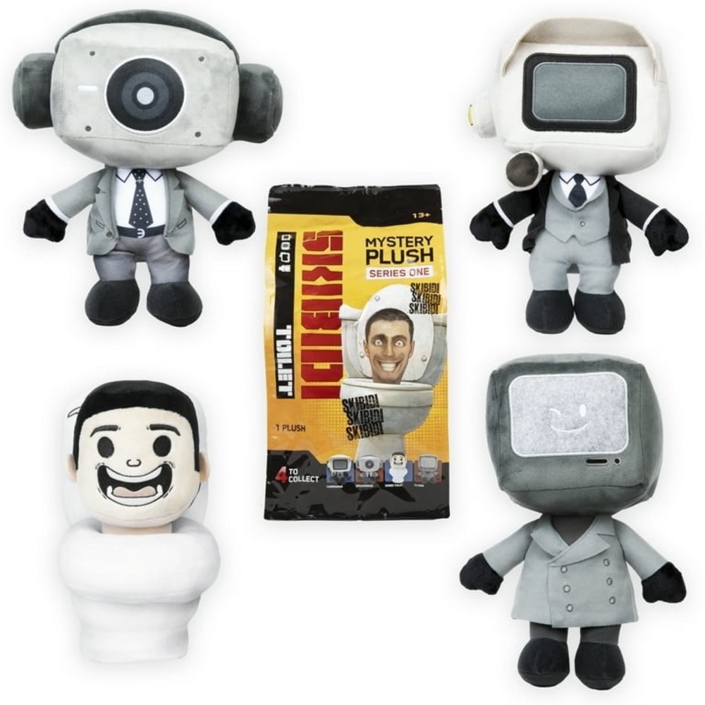NEW (Sealed) - Skibidi Toilet Mystery Plush Series 1 Blind Bag